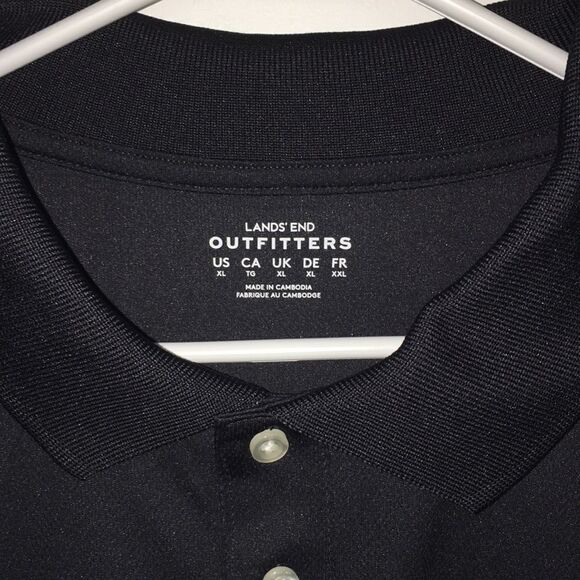 Black w/Rainbow Unicorn men’s polyester Brony fan Golf Polo Tennis shirt XL - Picture 3 of 3